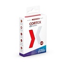 Ultimate Guard Cortex Sleeves (60) - Japanese Size - Glossy - Red Japanese Glossy Red