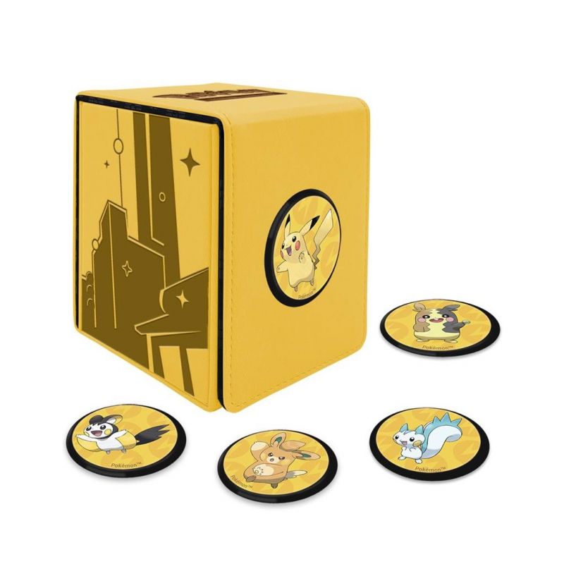 Ultra Pro - Gallery Series: Shimmering Skyline Alcove Click for Pokémon Luxury Collector's Elegant Limited Edition Trading Stylish Durable Secure Car