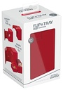 Ultimate Guard Flip`n`Tray 100+ Monocolor Red 100+ Red