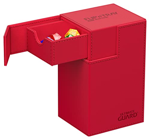 Ultimate Guard Flip`n`Tray 80+ Monocolor Red