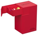 Ultimate Guard Flip`n`Tray 80+ Monocolor Red