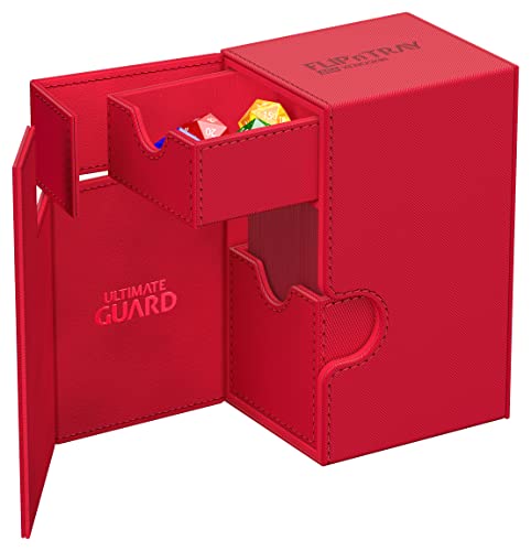 Ultimate Guard Flip`n`Tray 80+ Monocolor Red