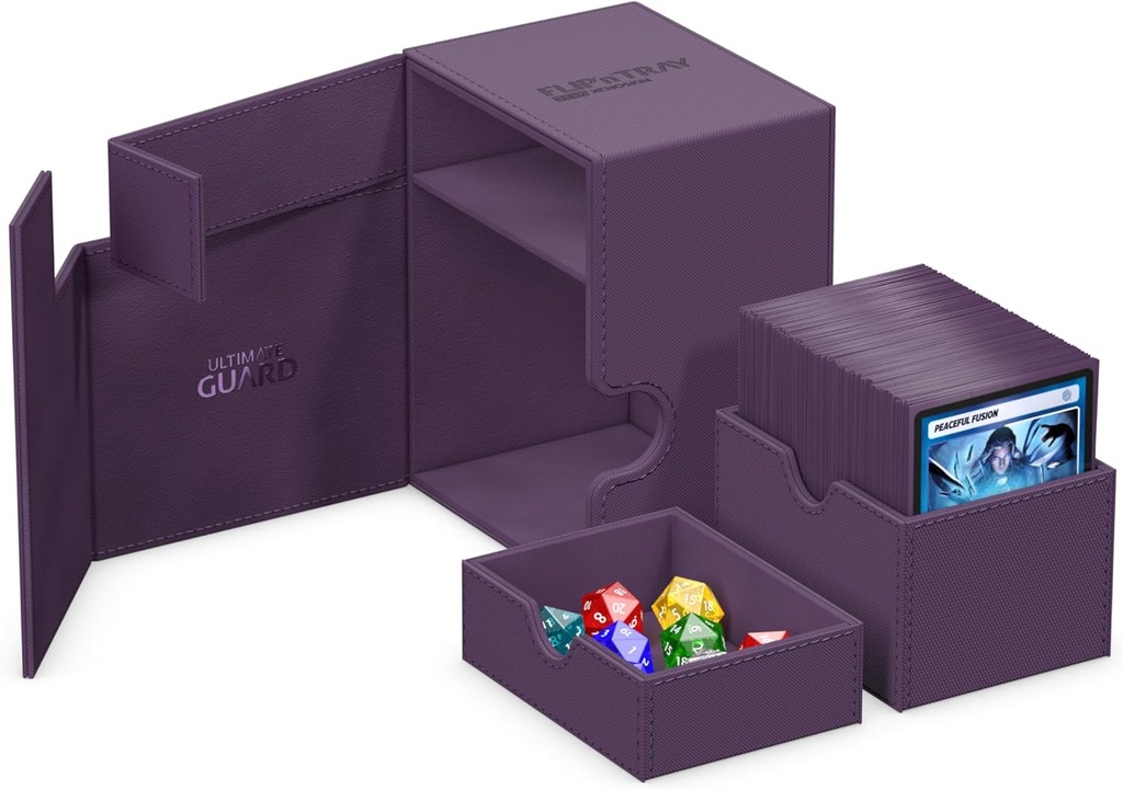 Ultimate Guard Flip`n`Tray 133+ XenoSkin Violet