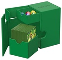 Ultimate Guard Flip`n`Tray 100+ Monocolor Green 100+ Green