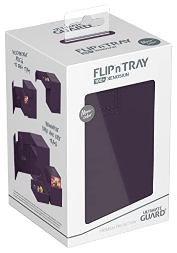 Ultimate Guard Flip`n`Tray 100+ Monocolor Purple 100+ Purple