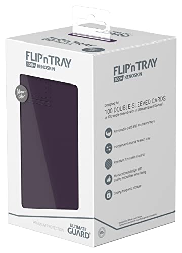 Ultimate Guard Flip`n`Tray 100+ Monocolor Purple 100+ Purple