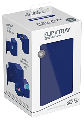 Ultimate Guard Flip`n`Tray 100+ Monocolor Blue 100+ Blue