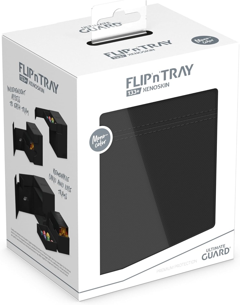 Ultimate Guard Flip`n`Tray 133+ XenoSkin Noir