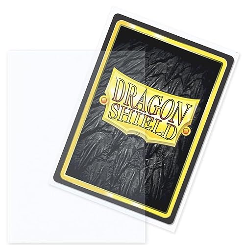 ATM13002 DP Dragon Shield Outer Sleeves Matte Card Accessories, Clear