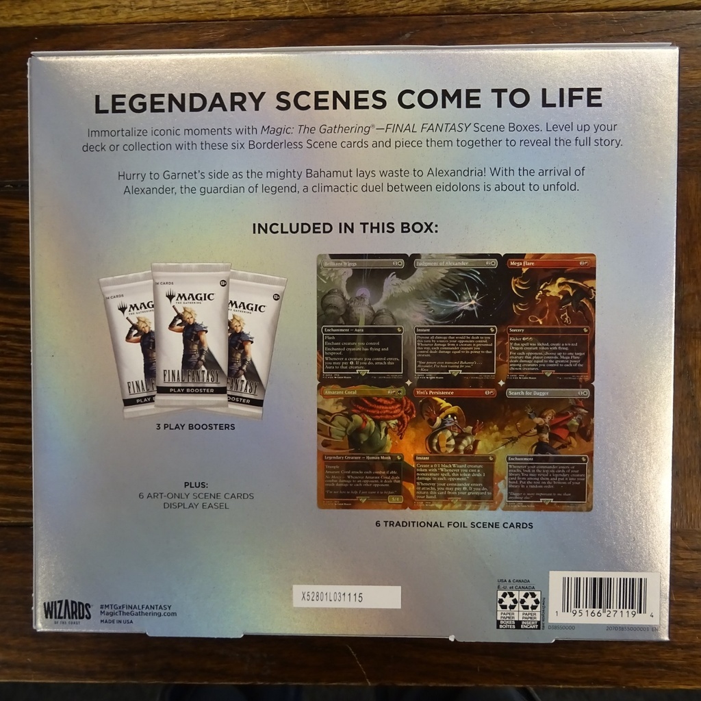 MTG: Final Fantasy IX Scene Box the Siege of Alexandria - Presale 05/12 - Magic