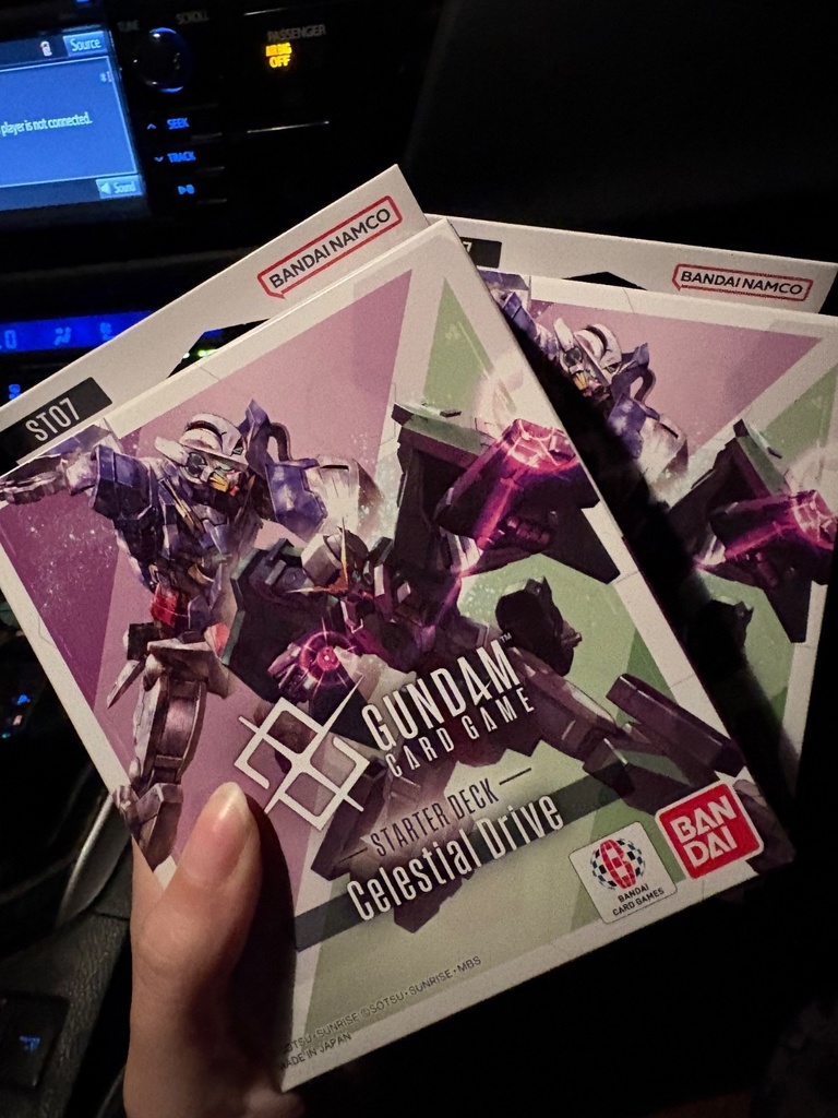 Gundam Card Game Celestial Drive Starter Deck (ST07) (New/Sealed)