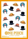 One Piece Card Game Official Card Sleeves 13 Hat Patterns New Sealed Authentic