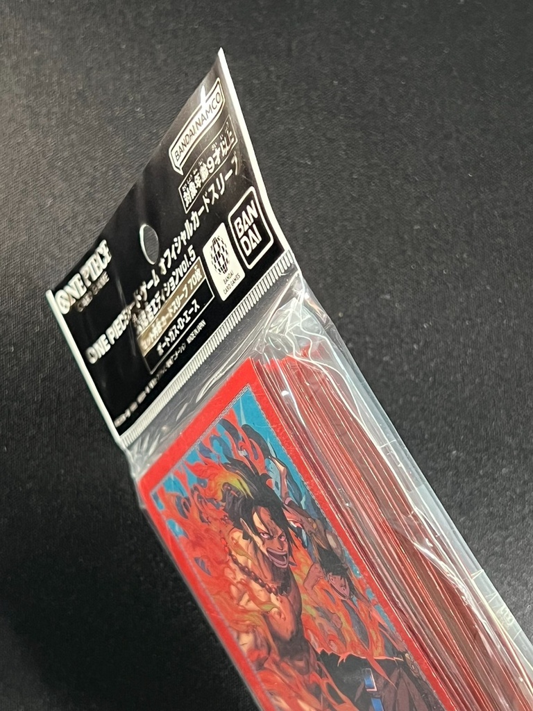 Portgas D. Ace 70 Sleeves Japanese One Piece Card Game Official Vol. 5 ZY66
