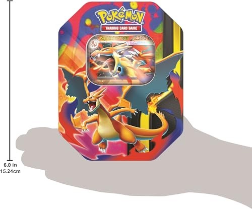 Pokémon Tcg: Mega Charizard Tin - Receive 1 at Random!