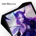 Riftbound: League of Legends - Art Sleeves: Irelia - 100ct Card Protectors, TCG Spiritforged Spirit Blossom, Character Art, Trading Game Accessory