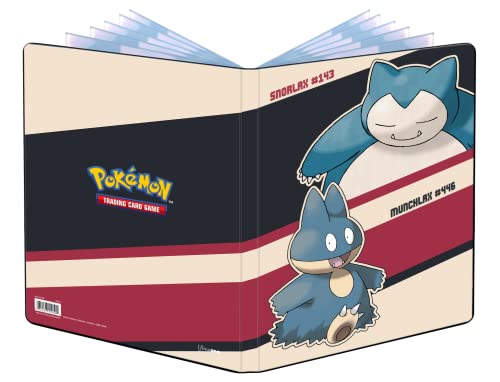 Snorlax and Munchlax 9-Pocket Portfolio for Pokémon