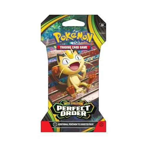 Pokemon TCG: Mega Evolutions - Perfect Order Sleeved Booster Pack - 10 Cards