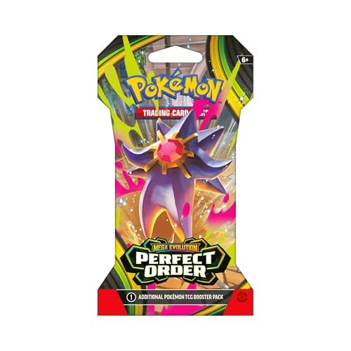 Pokemon TCG: Mega Evolutions - Perfect Order Sleeved Booster Pack - 10 Cards