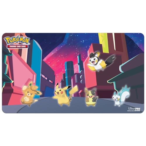 Ultra PRO - Gallery Series: Shimmering Skyline Playmat for Pokémon Stylish Protective Exclusive Collector's Edition Durable Trading Card Accessory Pl