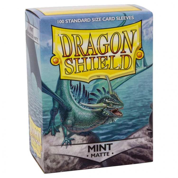 ATM11025 DP - Dragon Shield Matte Mint, 100 Sleeves per Box
