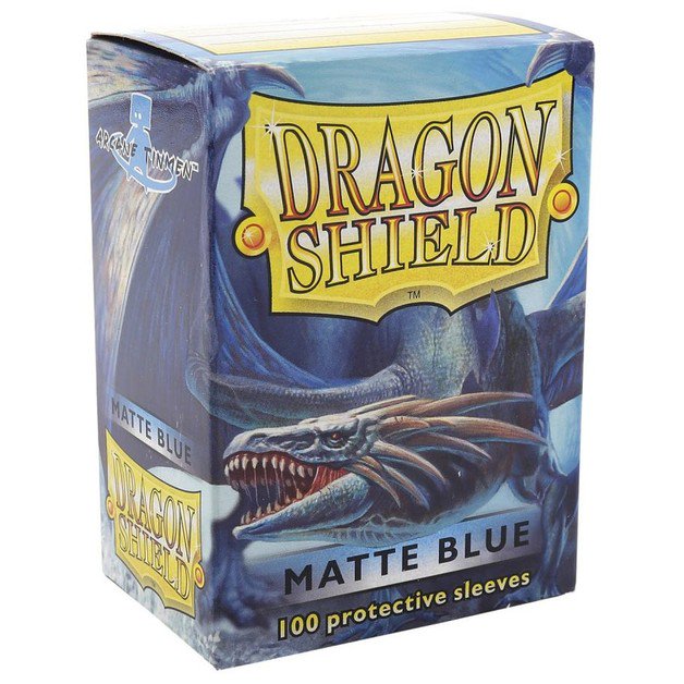 Dragon Shield Matte - Blue (100 Ct. in Box)