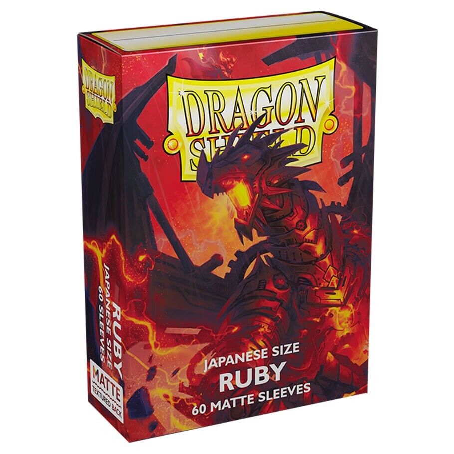 Dragon Shield Matte Japanese Size - Ruby (60)