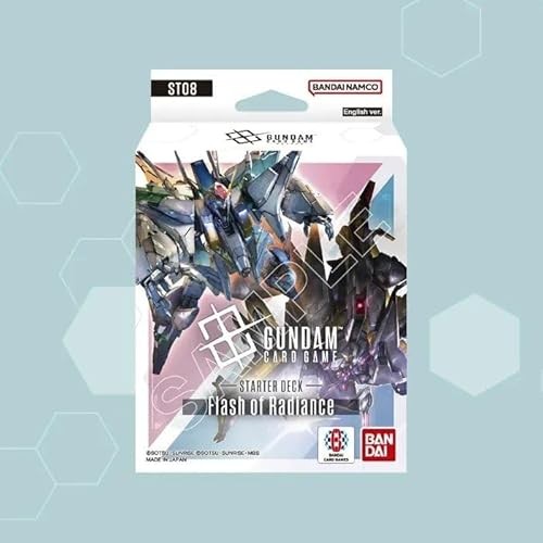 Gundam Card Game Starter Deck - Flash of Radiance (ST08) - 50 Cards