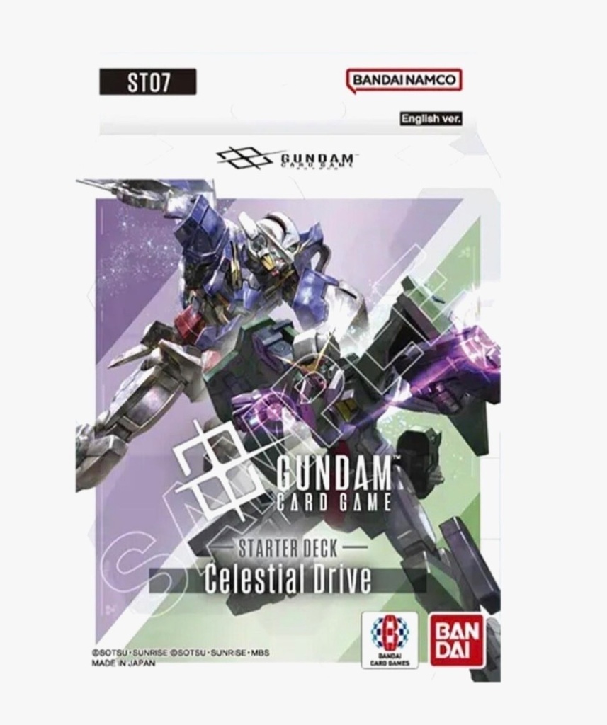 Gundam Card Game Celestial Drive Starter Deck (ST07) (New/Sealed)