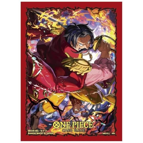 One Piece Card Game Protective Sleeves - Official Sleeve Set 12 - GOL D. Roger - 70ct Sleeves