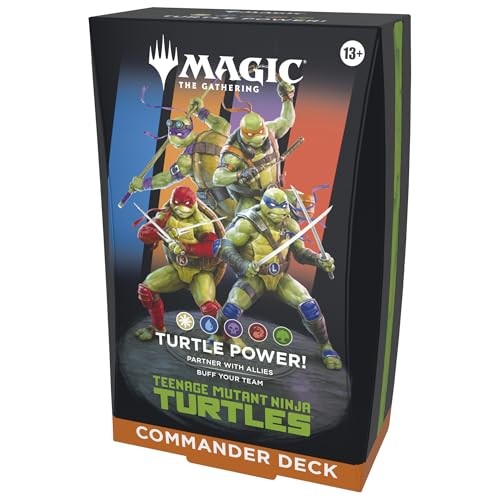 Wizards of the Coast Magic: the Gathering Teenage Mutant Ninja Turtles Commander Deck