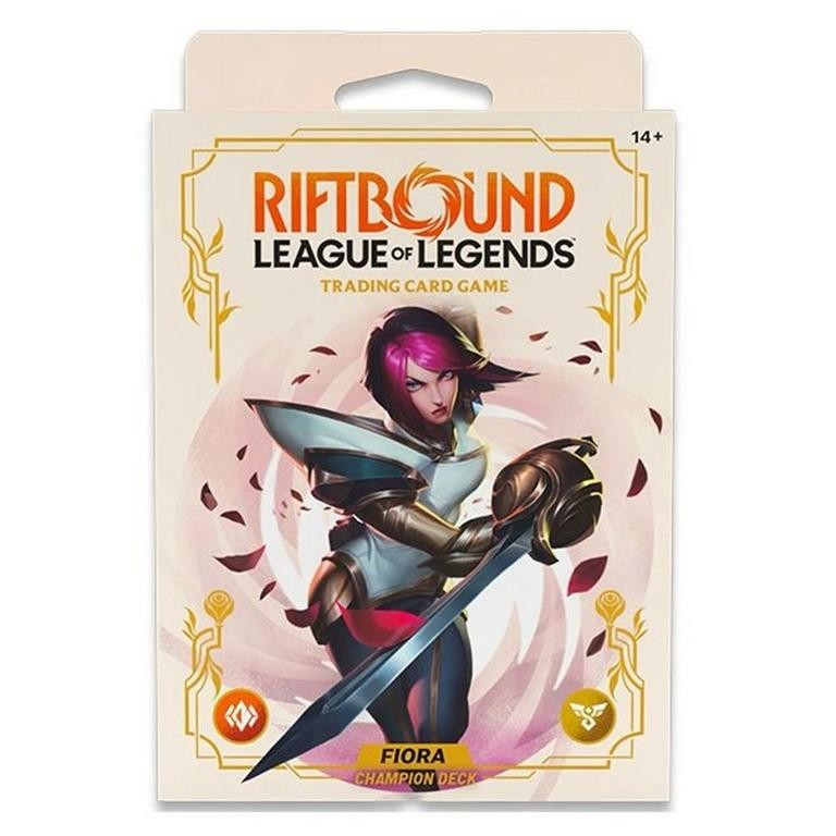 Riot Games Riftbound: League of Legends SpiritForged Champion Deck: Fiora