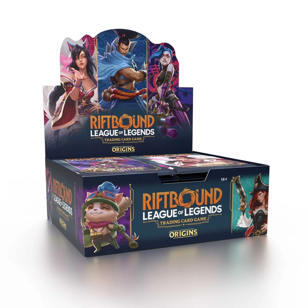 Uvs Games Riftbound Tcg: League of Legends Origins (Set 1) Booster Box - 24 Packs