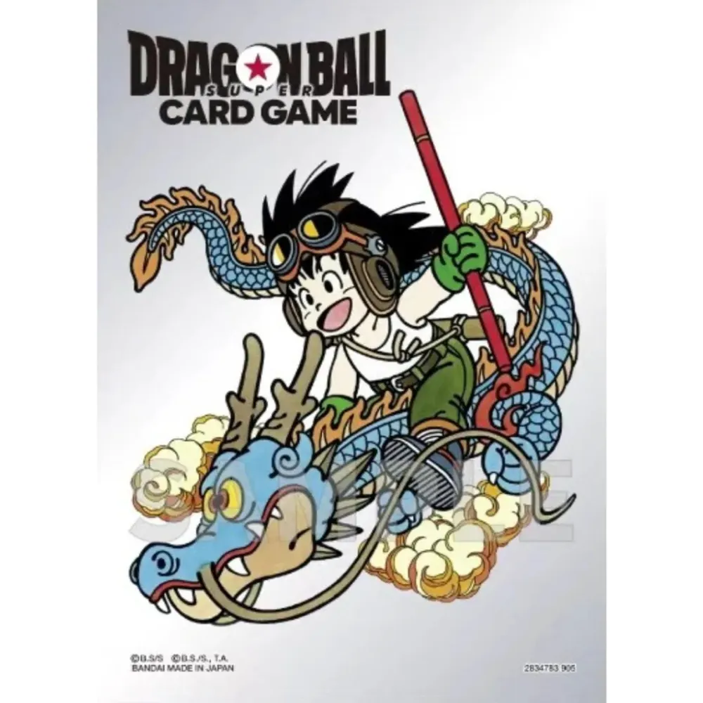DRAGON BALL SUPER FUSION WORLD - STANDARD SIZE SLEEVES - SON GOKU & DRAGON
