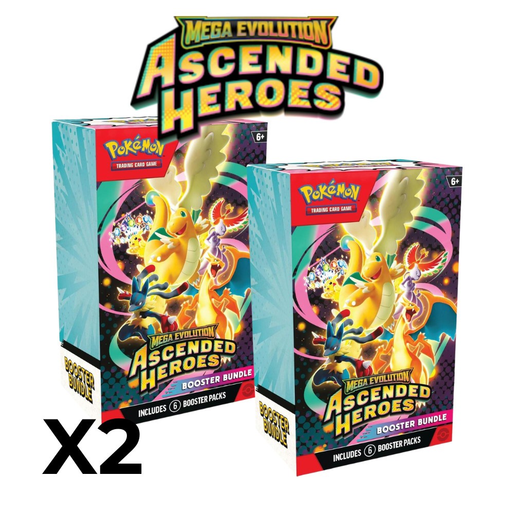 Pokemon Mega Evolution S2.5 Ascended Heroes Booster Bundle Box