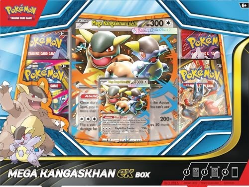 Pokemon TCG: Mega Kangaskhan Ex Box