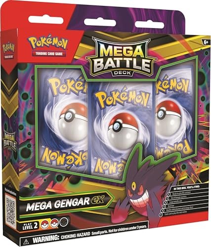 Pokemon TCG: Mega Battle Decks - Assortment Diancie Ex & Gengar Ex