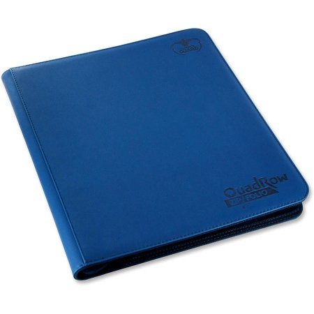 12 Pocket Quadrow Zipfolio XenoSkin - Dark Blue New